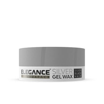 Elegance Silver Gel Hair Wax - 140g